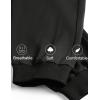 imageCOOFANDY Mens Jogger Sweatpants Workout Athletic Sweatpants Casual Pants with Zipper PocketsBlack