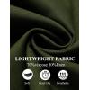 imageCOOFANDY Mens Linen Harem Capri Pants Lightweight Loose 34 Shorts Drawstring Elastic Waist Casual Beach Boho Yoga TrousersArmy Green
