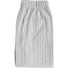 imageCOOFANDY Mens Linen Harem Capri Pants Lightweight Loose 34 Shorts Drawstring Elastic Waist Casual Beach Boho Yoga TrousersBlack Pinstripes