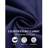 imageCOOFANDY Mens Linen Harem Capri Pants Lightweight Loose 34 Shorts Drawstring Elastic Waist Casual Beach Boho Yoga TrousersNavy Blue