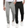 2 Pack: Black/Light Grey