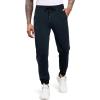 imageCOOFANDY Mens Jogger Sweatpants Workout Athletic Sweatpants Casual Pants with Zipper PocketsNavy Blue
