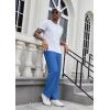imageCOOFANDY Mens Casual Sweatpants Open Bottom Lounge Pants Drawstring Sweat Pants Joggers with PocketsBlue