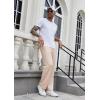 imageCOOFANDY Mens Casual Sweatpants Open Bottom Lounge Pants Drawstring Sweat Pants Joggers with PocketsChampagne