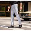 imageCOOFANDY Mens Metallic Shiny Pants Night Club Pants 70s 80s 90s Disco Pant Party Dance Straight Leg TrousersMulticolor