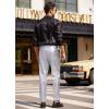 imageCOOFANDY Mens Metallic Shiny Pants Night Club Pants 70s 80s 90s Disco Pant Party Dance Straight Leg TrousersMulticolor