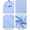 imageCOOFANDY Mens Cuban Guayabera Shirt Summer Beach Vacation Shirt Casual Short Sleeve Button Down Resort WearAngel Falls