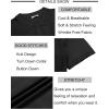 imageCOOFANDY Mens Knit Button Down Shirt Short Sleeve Summer Casual Shirts Vintage Beach Vacation ShirtsBlack
