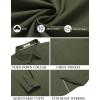 imageCOOFANDY Mens Long Sleeve Casual Button Down Shirts Untucked Shirts for Men Regular Fit Dress ShirtArmy Green