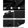imageCOOFANDY Mens Long Sleeve Casual Button Down Shirts Untucked Shirts for Men Regular Fit Dress ShirtBlack