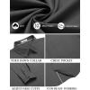 imageCOOFANDY Mens Long Sleeve Casual Button Down Shirts Untucked Shirts for Men Regular Fit Dress ShirtDark Grey