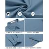 imageCOOFANDY Mens Long Sleeve Casual Button Down Shirts Untucked Shirts for Men Regular Fit Dress ShirtGrey Blue