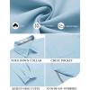 imageCOOFANDY Mens Long Sleeve Casual Button Down Shirts Untucked Shirts for Men Regular Fit Dress ShirtLight Blue