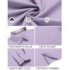 imageCOOFANDY Mens Long Sleeve Casual Button Down Shirts Untucked Shirts for Men Regular Fit Dress ShirtLight Purple