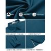 imageCOOFANDY Mens Long Sleeve Casual Button Down Shirts Untucked Shirts for Men Regular Fit Dress ShirtMidnight Blue
