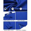 imageCOOFANDY Mens Long Sleeve Casual Button Down Shirts Untucked Shirts for Men Regular Fit Dress ShirtRoyal Blue