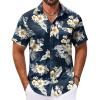 Navy-yellow Flowers