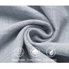 imageCOOFANDY Mens Casual Button Down Shirts Short Sleeve Textured Summer Beach ShirtLight Grey