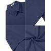 imageCOOFANDY Mens Casual Button Down Short Sleeve Shirts Summer Beach Wedding Shirt Vacation Cotton ShirtsBlackberry