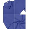 imageCOOFANDY Mens Casual Button Down Short Sleeve Shirts Summer Beach Wedding Shirt Vacation Cotton ShirtsNavy Blue