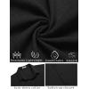 imageCOOFANDY Mens Linen Shirt Casual Short Sleeve Button Down Shirt Summer Beach Vacation Wedding WearBlack