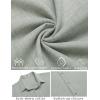 imageCOOFANDY Mens Linen Shirt Casual Short Sleeve Button Down Shirt Summer Beach Vacation Wedding WearLight Green