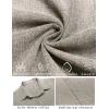 imageCOOFANDY Mens Linen Shirt Casual Short Sleeve Button Down Shirt Summer Beach Vacation Wedding WearStone