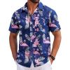 Navy Blue - Flamingo