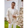 imageCOOFANDY Mens Oxford Shirt Long Sleeve Casual Button Down Shirts Regular Fit Dress ShirtsWhite