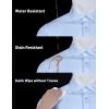 imageCOOFANDY Mens Short Sleeve Dress Shirts Stain Shield Button Down Shirt for Summer Business Wedding PartyLight Blue