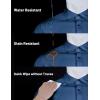 imageCOOFANDY Mens Short Sleeve Dress Shirts Stain Shield Button Down Shirt for Summer Business Wedding PartyNavy Blue