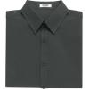 imageCOOFANDY Mens Button Down Shirts Stain Shield Dress Shirts Short Sleeve Summer Business Casual ShirtsDark Grey