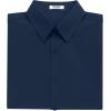 imageCOOFANDY Mens Button Down Shirts Stain Shield Dress Shirts Short Sleeve Summer Business Casual ShirtsNavy Blue