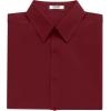 imageCOOFANDY Mens Button Down Shirts Stain Shield Dress Shirts Short Sleeve Summer Business Casual ShirtsWine Red