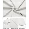 imageCOOFANDY Mens Casual Button Down Shirts Summer Beach Shirts Short Sleeve Textured Vacation ShirtsAwhite