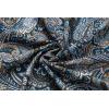 imageCOOFANDY Mens Paisley Printed Shirts Casual Long Sleeve Button Down Shirts Floral Dress Shirt with PocketsDark Blue