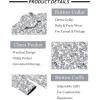 imageCOOFANDY Mens Paisley Printed Shirts Casual Long Sleeve Button Down Shirts Floral Dress Shirt with PocketsFloralwhite