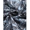 imageCOOFANDY Mens Paisley Printed Shirts Casual Long Sleeve Button Down Shirts Floral Dress Shirt with PocketsLight Blue