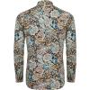 imageCOOFANDY Mens Paisley Printed Shirts Casual Long Sleeve Button Down Shirts Floral Dress Shirt with PocketsYellow