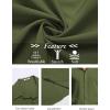 imageCOOFANDY Mens Short Sleeve Button Down Shirts Casual Summer Shirt Untucked Dress ShirtsArmy Green