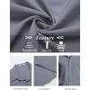 imageCOOFANDY Mens Short Sleeve Button Down Shirts Casual Summer Shirt Untucked Dress ShirtsDark Grey