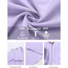 imageCOOFANDY Mens Short Sleeve Button Down Shirts Casual Summer Shirt Untucked Dress ShirtsLavender