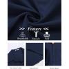imageCOOFANDY Mens Short Sleeve Button Down Shirts Casual Summer Shirt Untucked Dress ShirtsNavy Blue