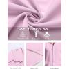 imageCOOFANDY Mens Short Sleeve Button Down Shirts Casual Summer Shirt Untucked Dress ShirtsPink