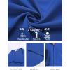 imageCOOFANDY Mens Short Sleeve Button Down Shirts Casual Summer Shirt Untucked Dress ShirtsSky Blue