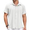 A - White (Cotton Fabric  Linen Texture)