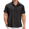 Black (Cotton Fabric  Linen Texture)