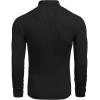 imageCOOFANDY Mens Ribbed Slim Fit Knitted Pullover Casual Turtleneck SweaterBlack