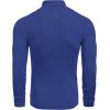 imageCOOFANDY Mens Ribbed Slim Fit Knitted Pullover Casual Turtleneck SweaterBlue