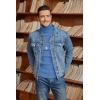 imageCOOFANDY Mens Ribbed Slim Fit Knitted Pullover Casual Turtleneck SweaterLight Blue